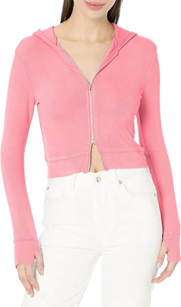 Nia Cropped Hacci Hoddie 1