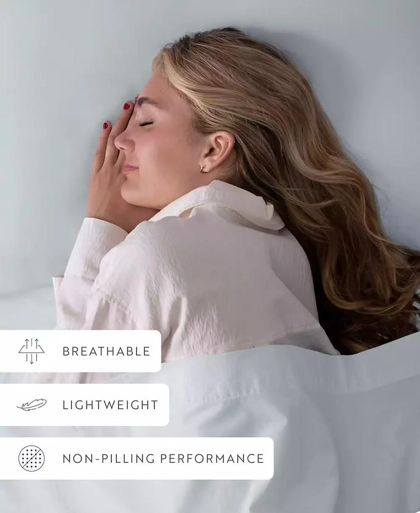 IENJOY HOME Ultra Soft Percale Cotton 3-Pc. Sheet Set 8