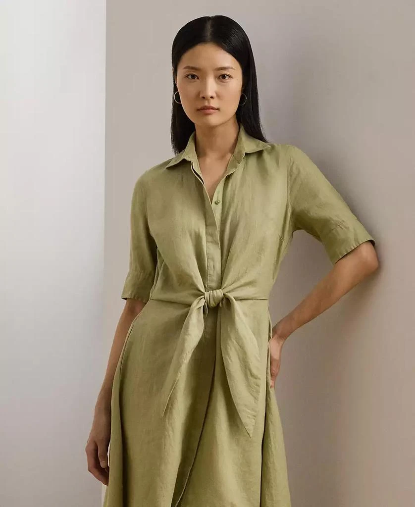 Ralph Lauren Women's 100% Linen Shirtdress 3