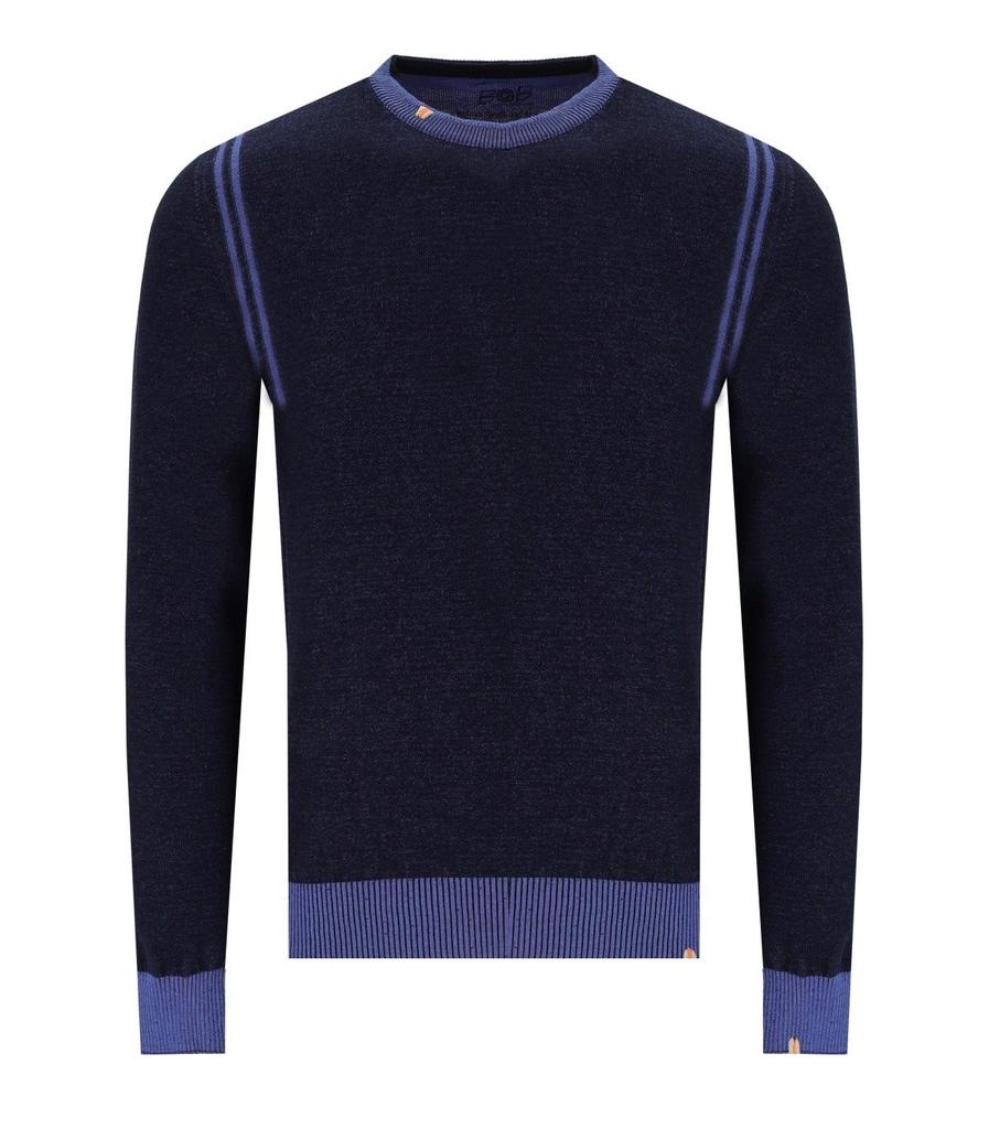 Bob DON BLUE BOB CREW NECK SWEATER