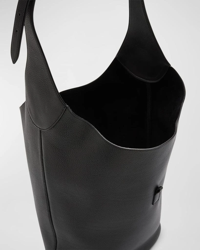 Yves Saint Laurent Le 5 A 7 YSL Hobo Bag in Lamb Leather 4