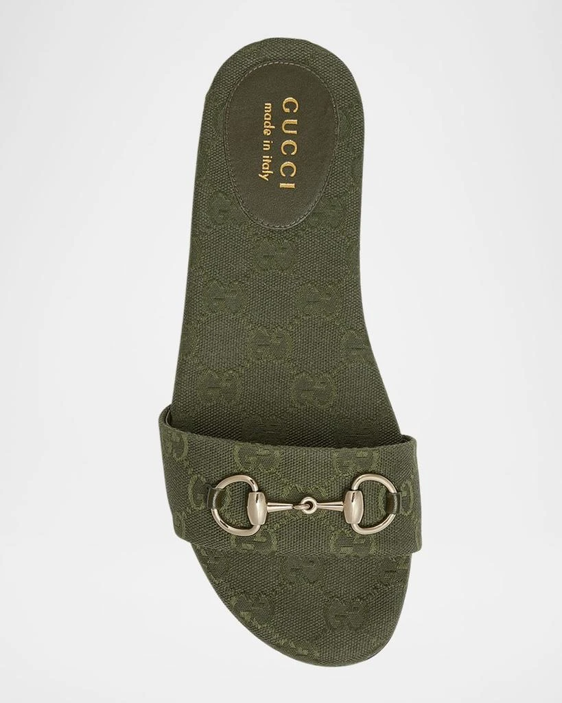 Gucci GG Canvas Siaga Slide Sandals 5