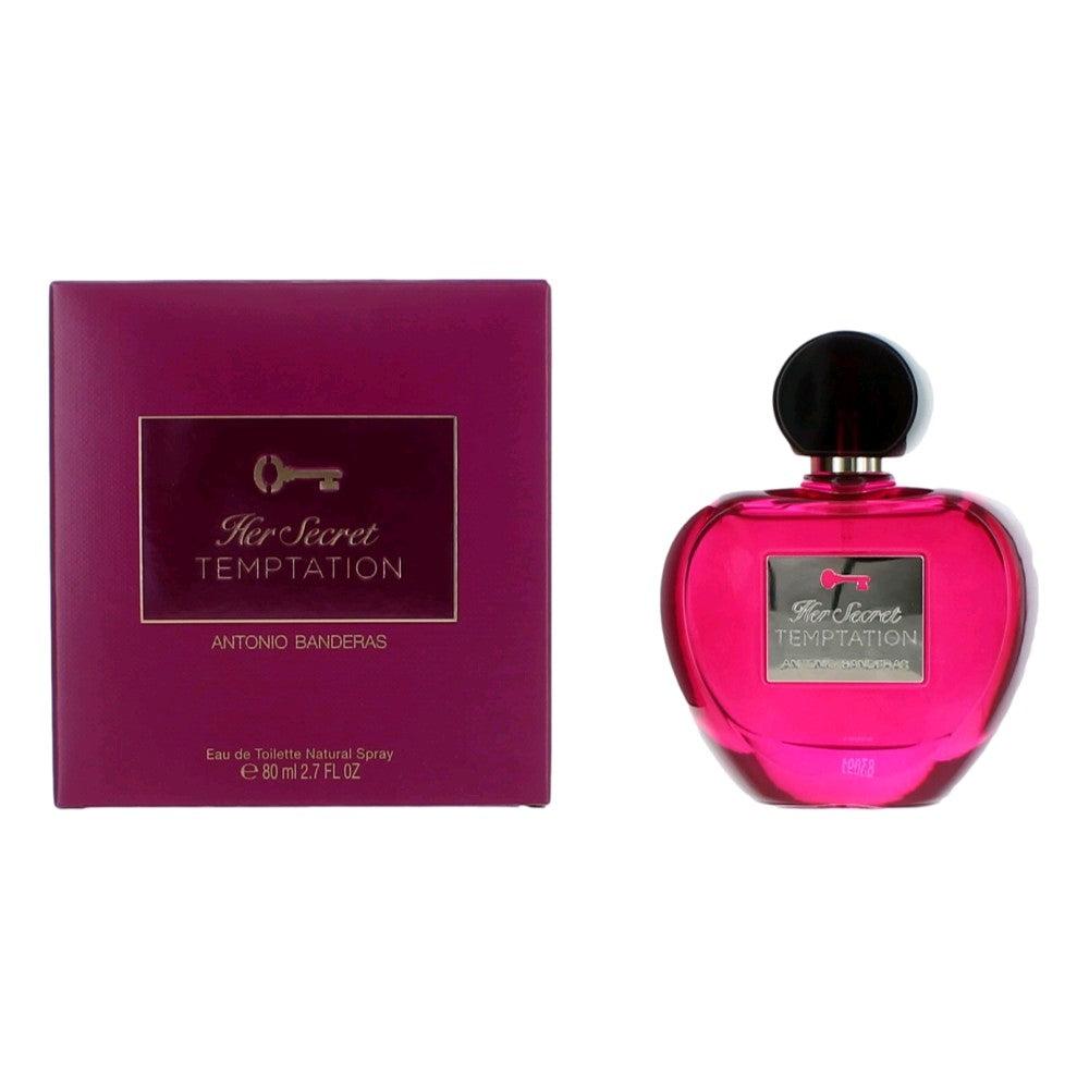 Antonio Banderas Her Secret Temptation by , 2.7 oz  Eau De Toilette Spray for Women