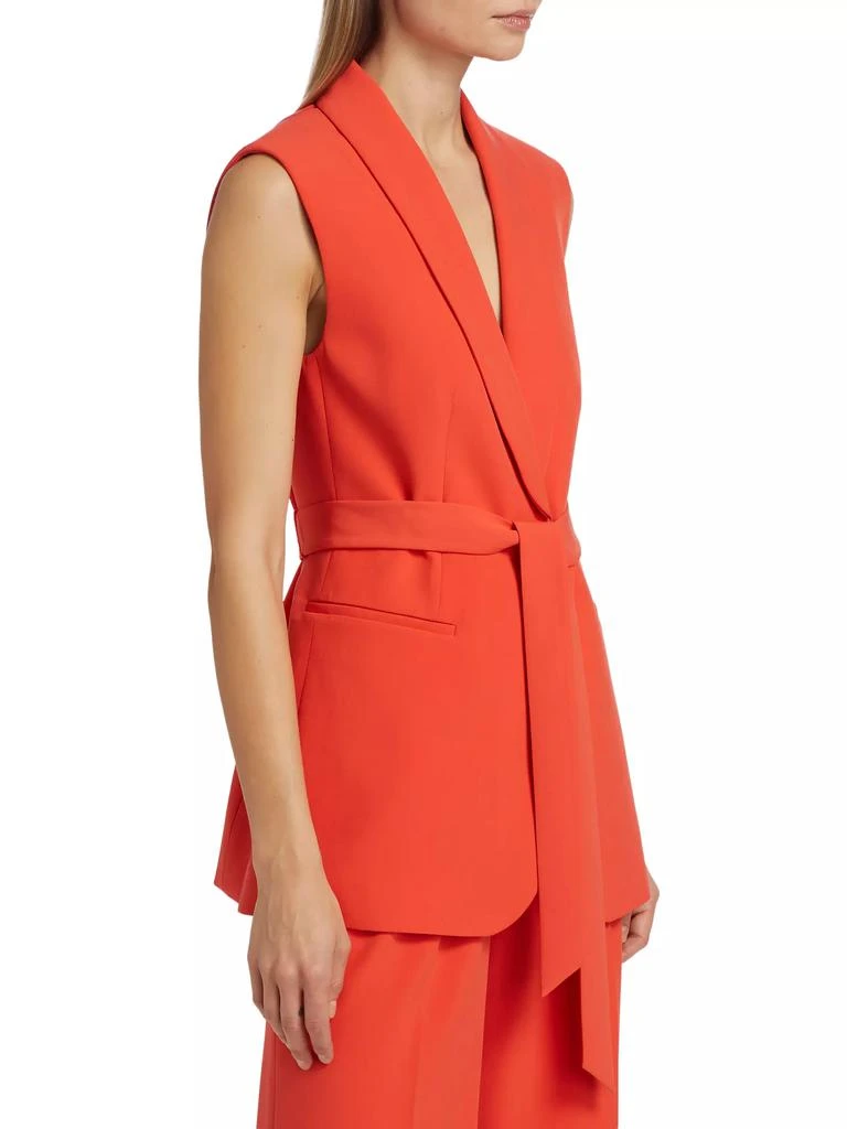 Tahari Jolene Tie-Waist Vest 4