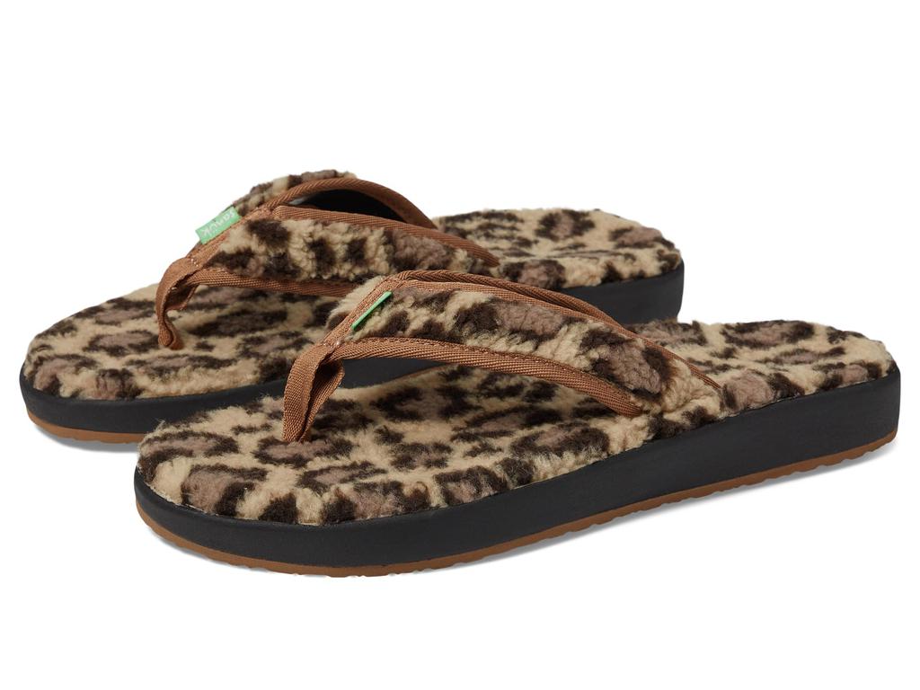 Sanuk Furreal ST Cheetah Women s Shoes Free Shipping BeyondStyle