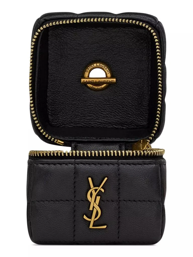 Yves Saint Laurent Cassandre Matelasse Carre Mini Cube in Lambskin 2