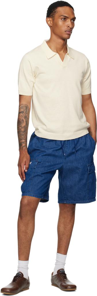 Navy MILS2301 Denim Shorts – On Sale Now with Up to 16% Off