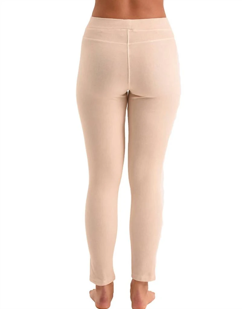 french kyss High Rise Jegging In Beige 2