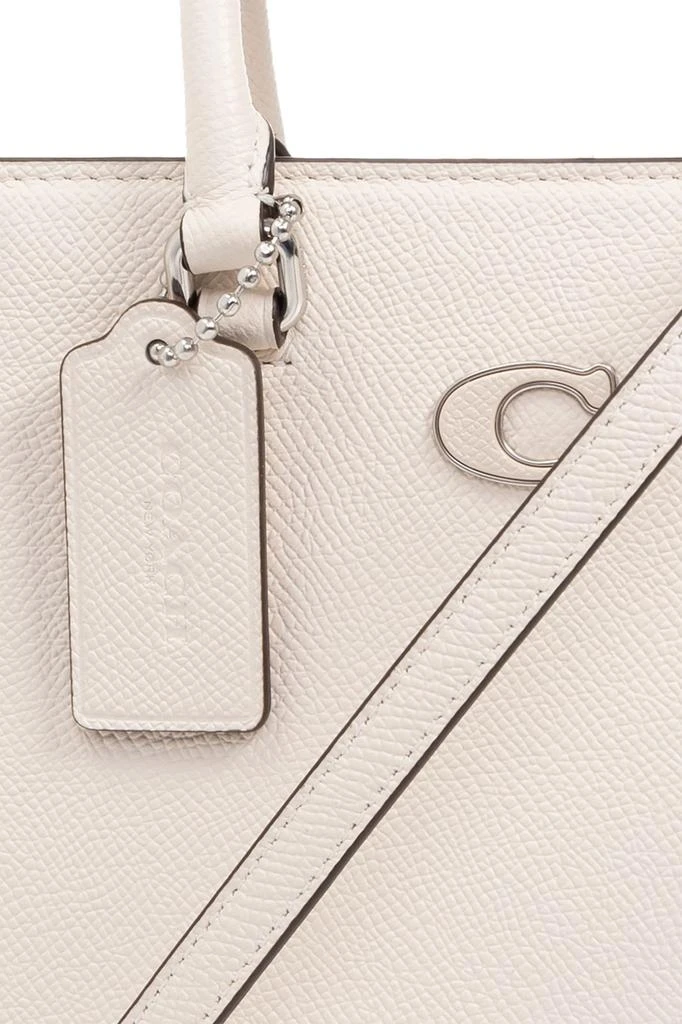Coach Coach Logo Plaque Top Handle Tote Bag 5