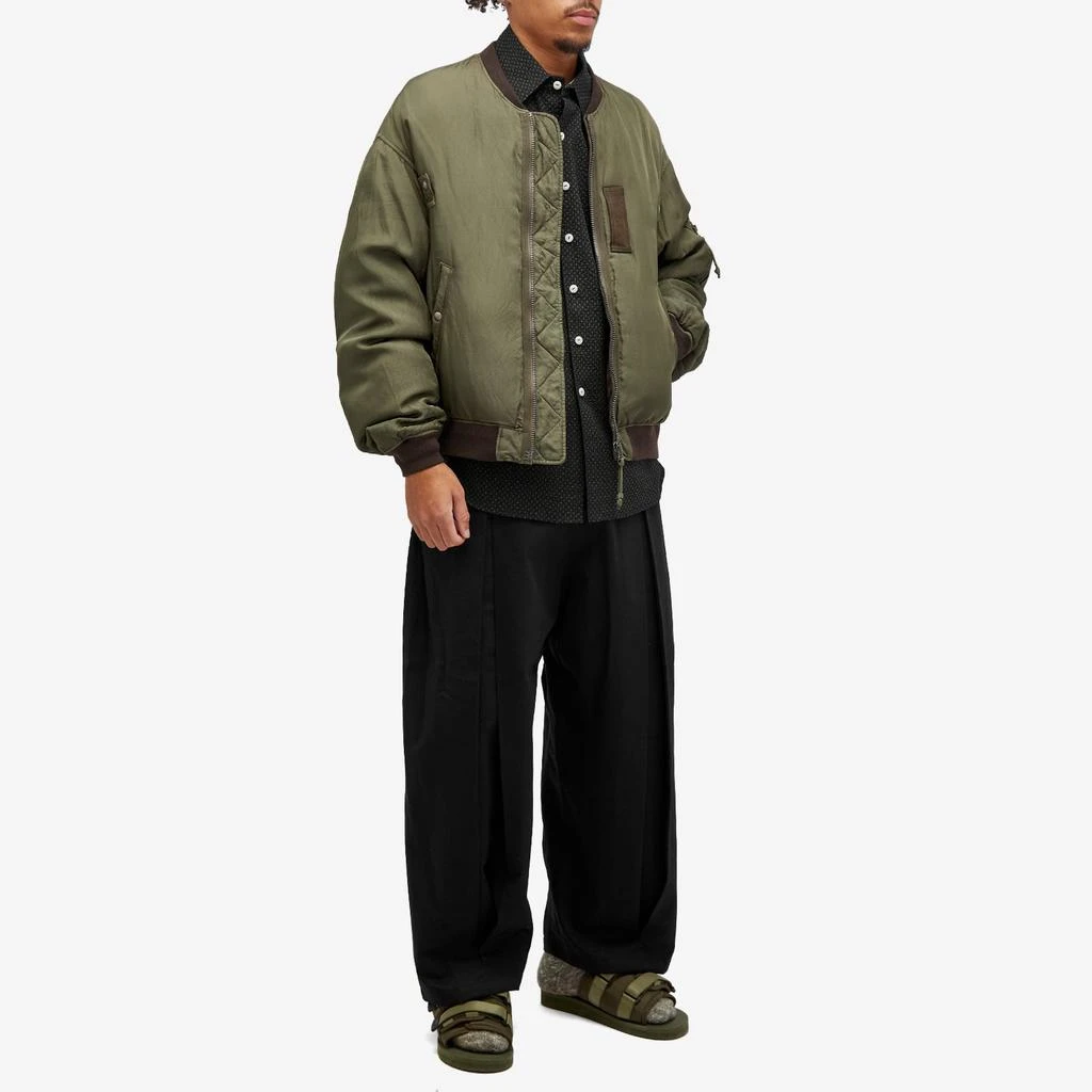 Merely Made Merely Made Sashiko Oversized Short Sleeve Shirt 4