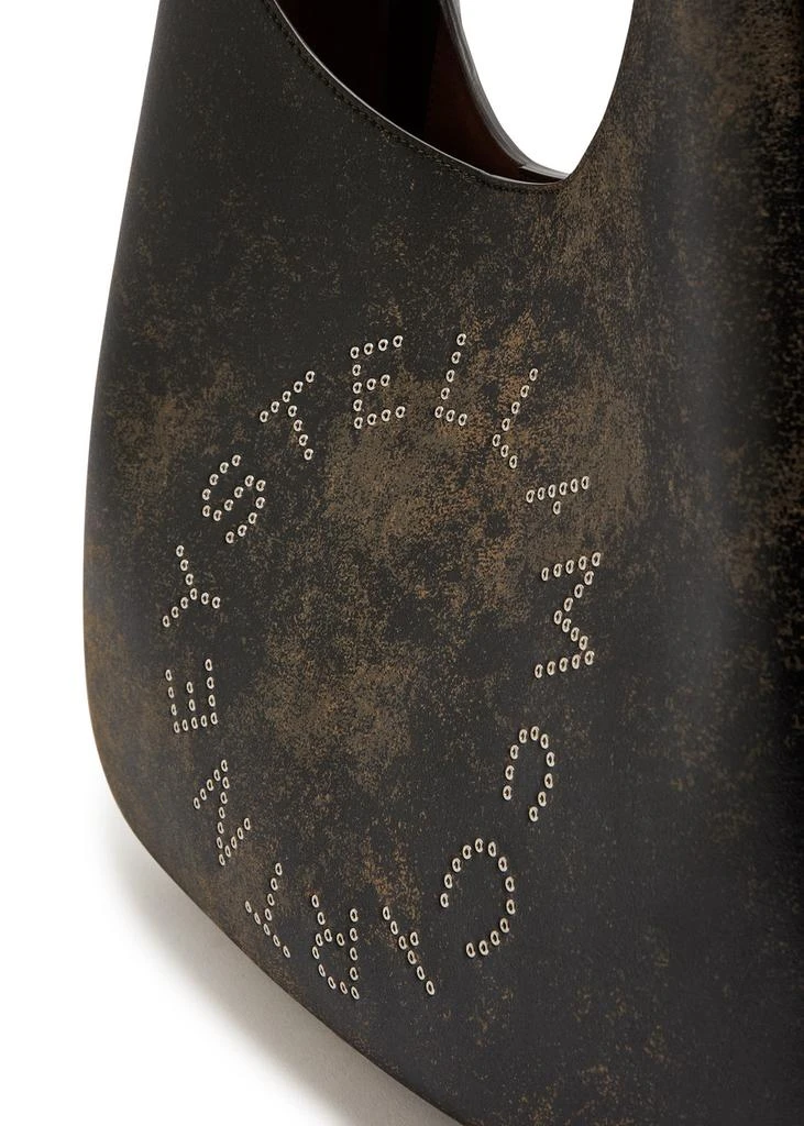 Stella McCartney Logo faux leather shoulder bag 3