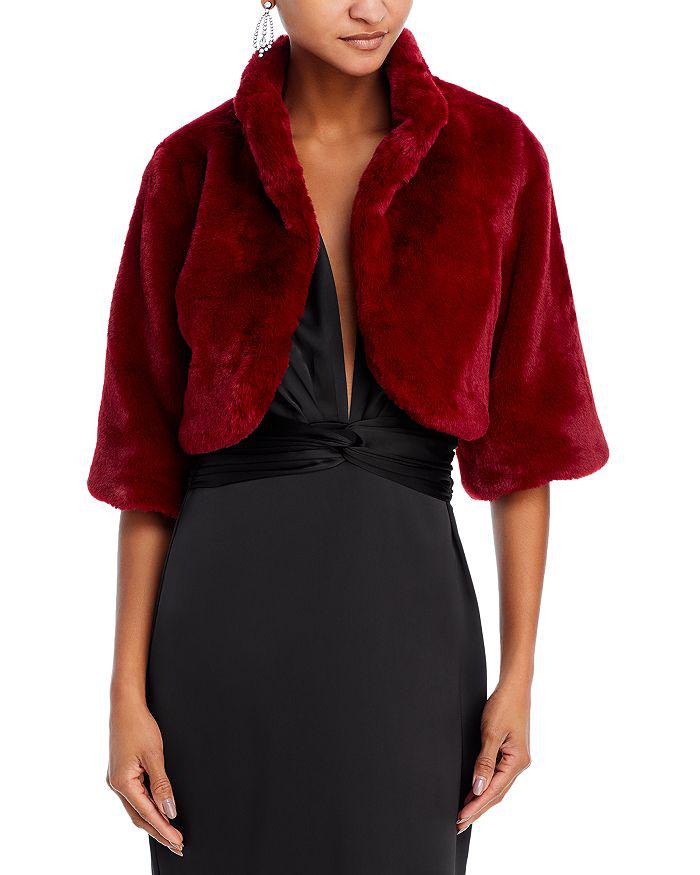 Laundry by Shelli Segal Faux Fur Shrug