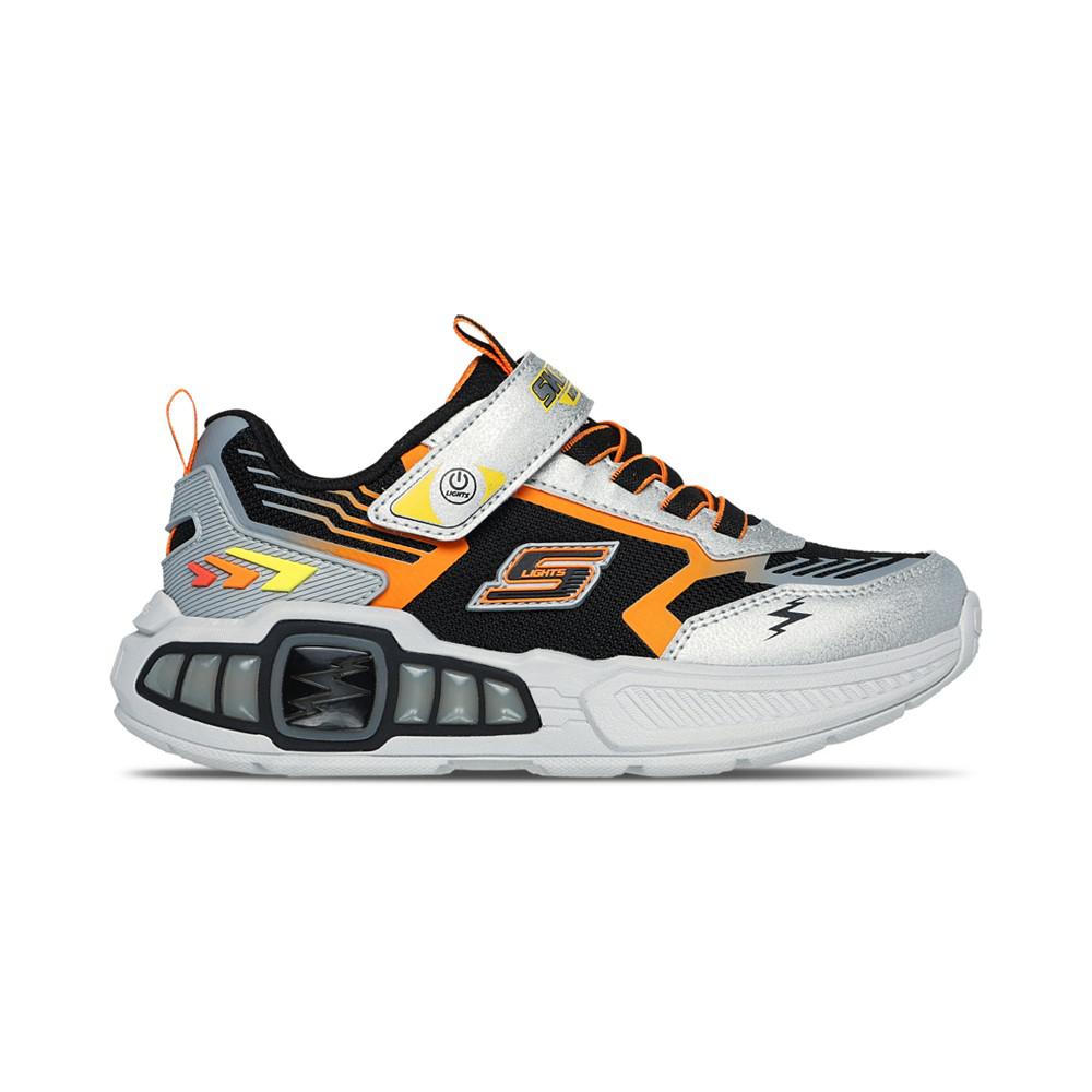 Skechers Little Boys Lights- Light Storm 3.0 Light-Up Adjustable Strap Closure Athletic Sneakers from Finish Line