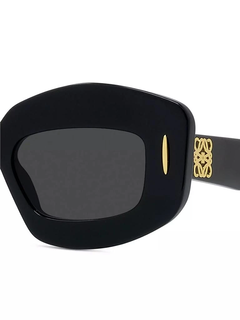 Loewe Chunky Anagram 49MM Rectangular Sunglasses 3