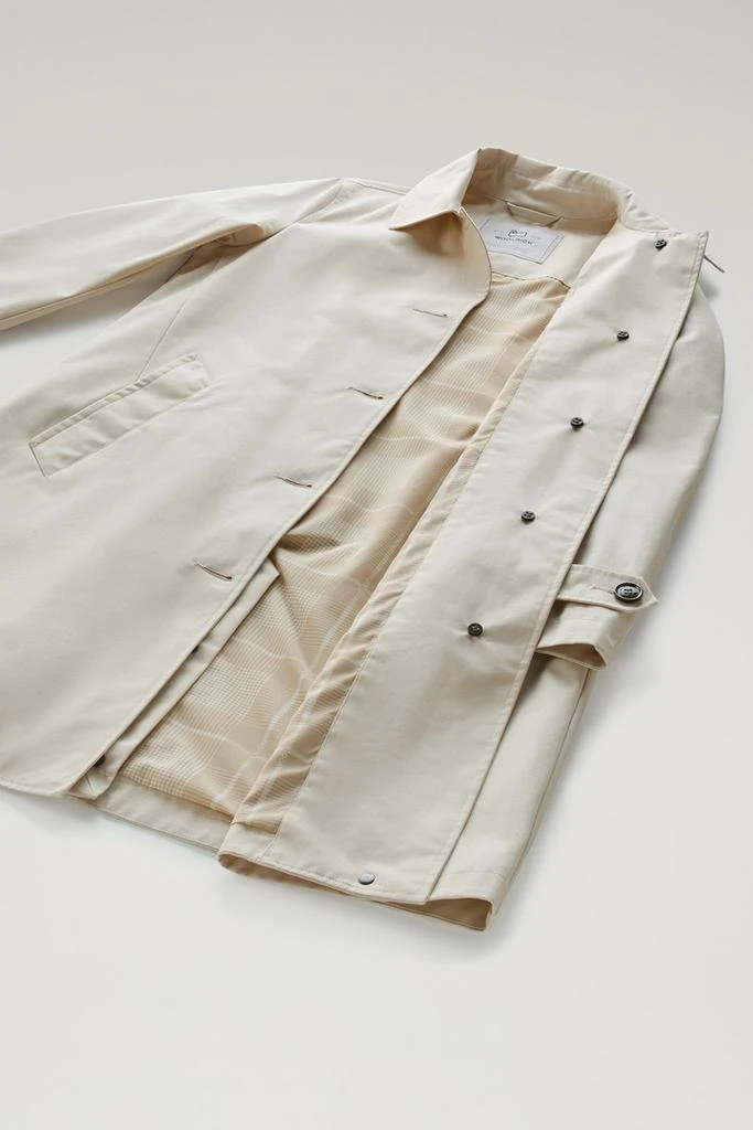 Woolrich Havice Trench Coat in Best Cotton - Women - Beige 5
