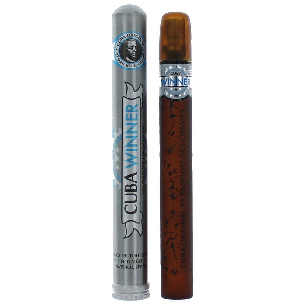 cuba 2pcs Winner by , 1.17 oz Eau De Toilette Spray for Men