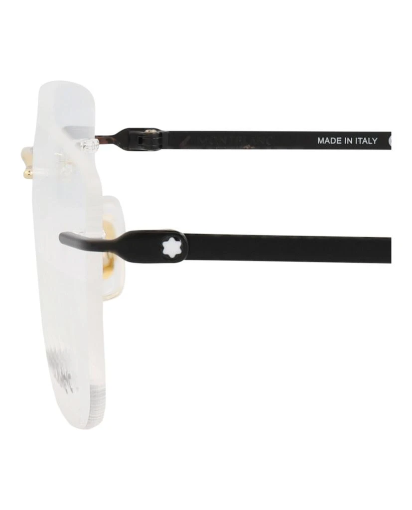 MontBlanc Square-Frame Metal Optical Frames 4