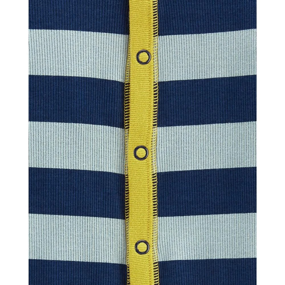 Carter's Baby Boys Striped Snap Up Cotton Sleep and Play 2