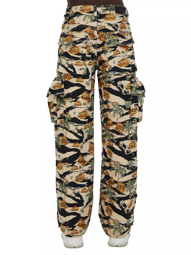 AMIRI Repeat Palm Baggy Cargo Pants 2