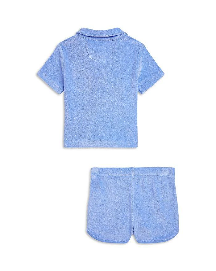 Ralph Lauren Boys' Terry Polo Shirt & Short Set - Baby 2