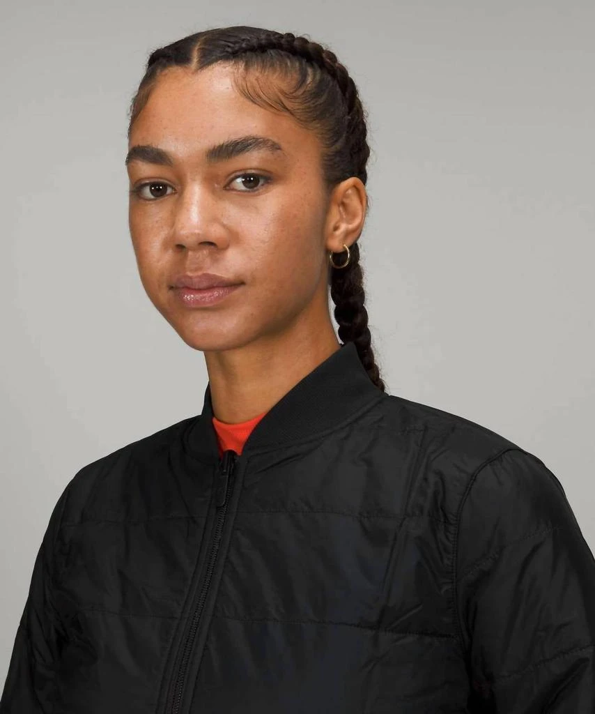 Lululemon Non-Stop Bomber Jacket In Black 4