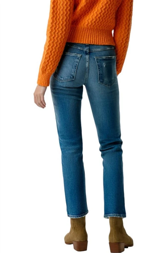 AMO Chloe Crop Jeans In Dearest 2