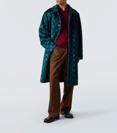 Dries Van Noten Checked coat 2