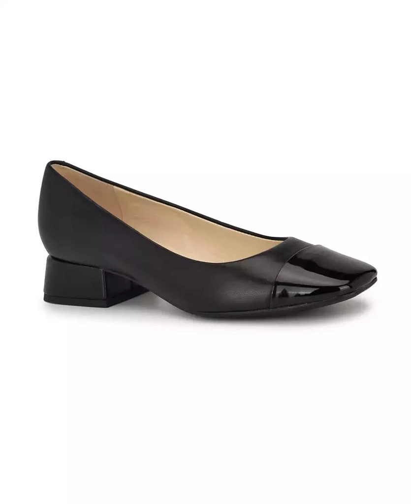 Nine West Women's Sophe Slip-on Square Toe Dress Pumps 10