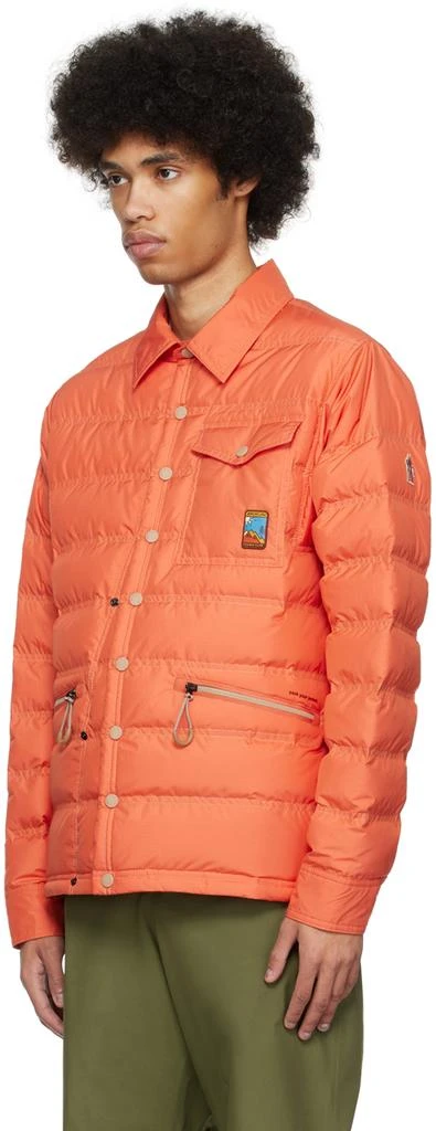 Moncler Orange Packable Down Jacket 4