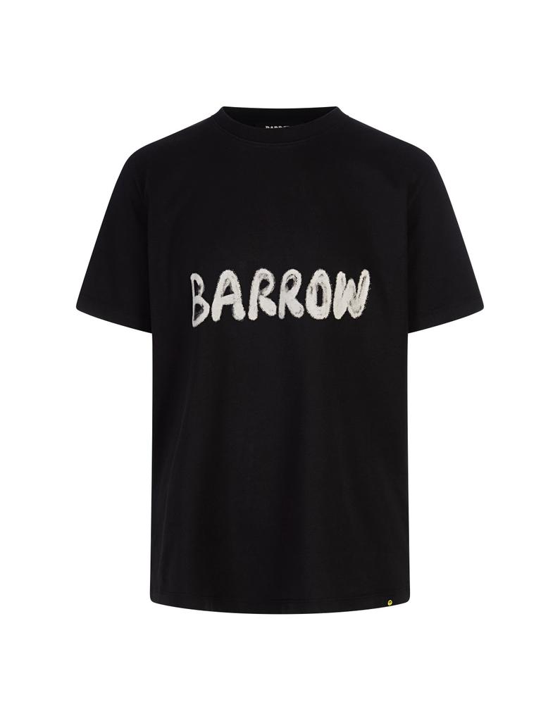 BARROW Graffiti T-shirt In Black
