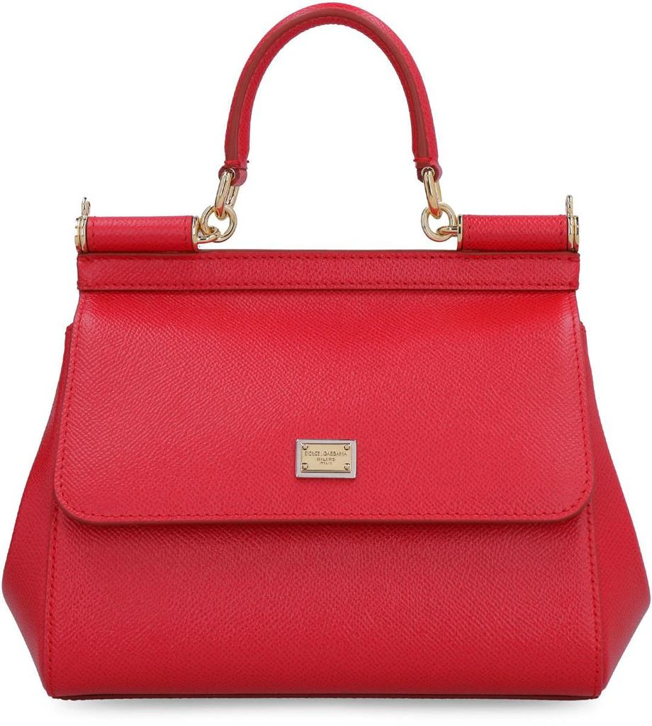 Dolce & Gabbana Dolce & Gabbana Sicily Small Leather Handbag 2