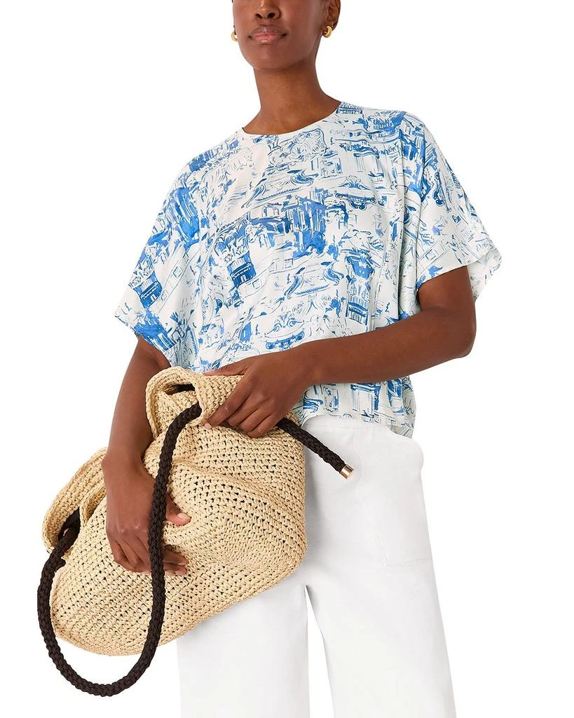 Whistles Rome Print Blouse 2