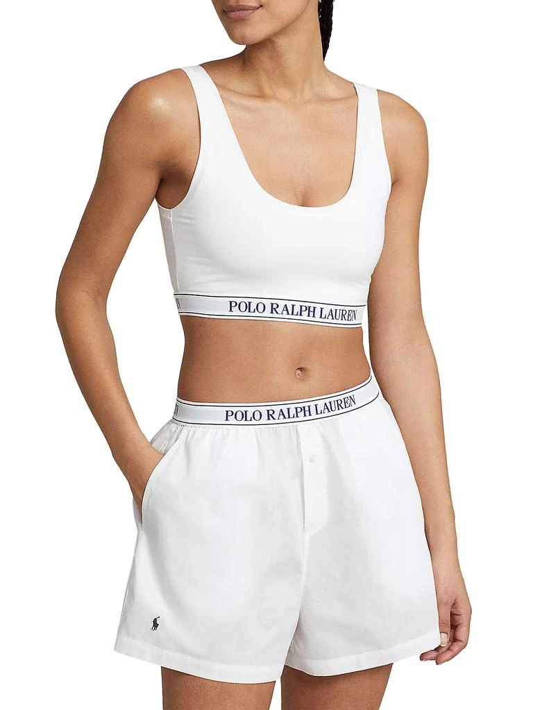 Ralph Lauren Mia Logo Band Cotton Boxers 6