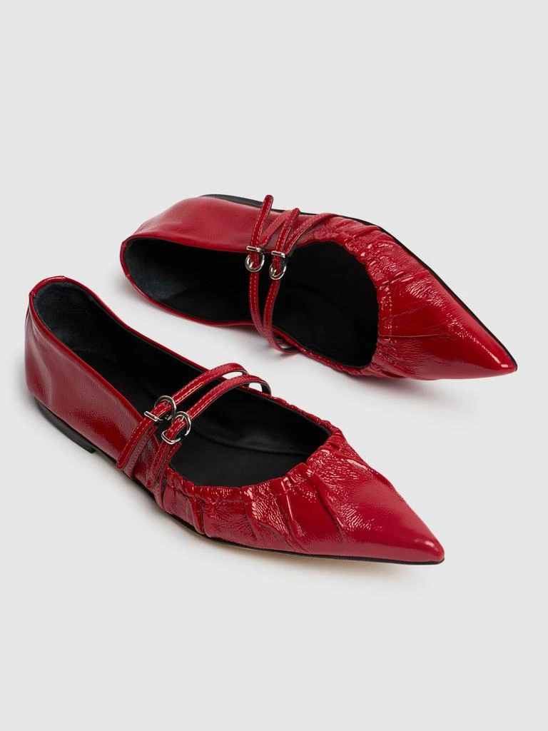 MSGM 5mm Naplak Ballerina Flats 2