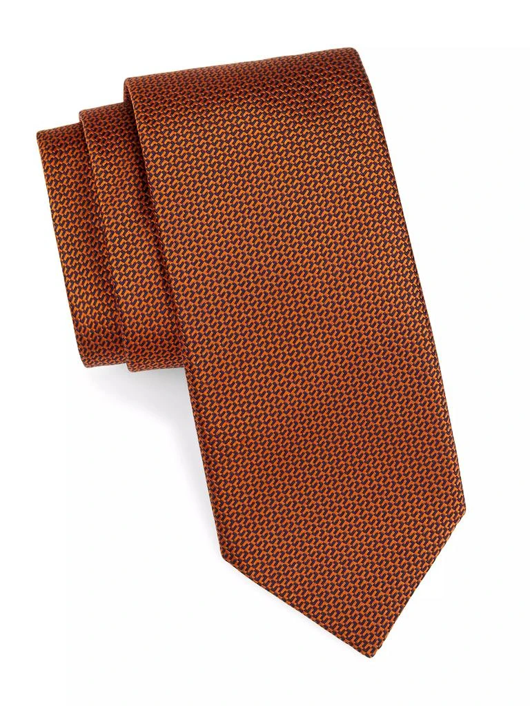 Canali Abstract Silk Tie 1