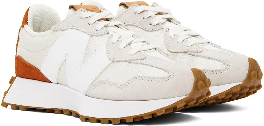 New Balance Off-White & Orange 327 Sneakers 4