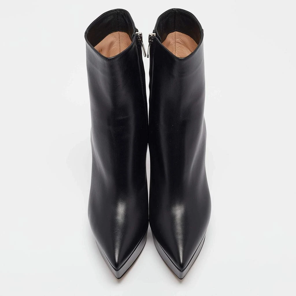 Gianvito Rossi Gianvito Rossi Black Leather Ankle Length Boots Size 38 3