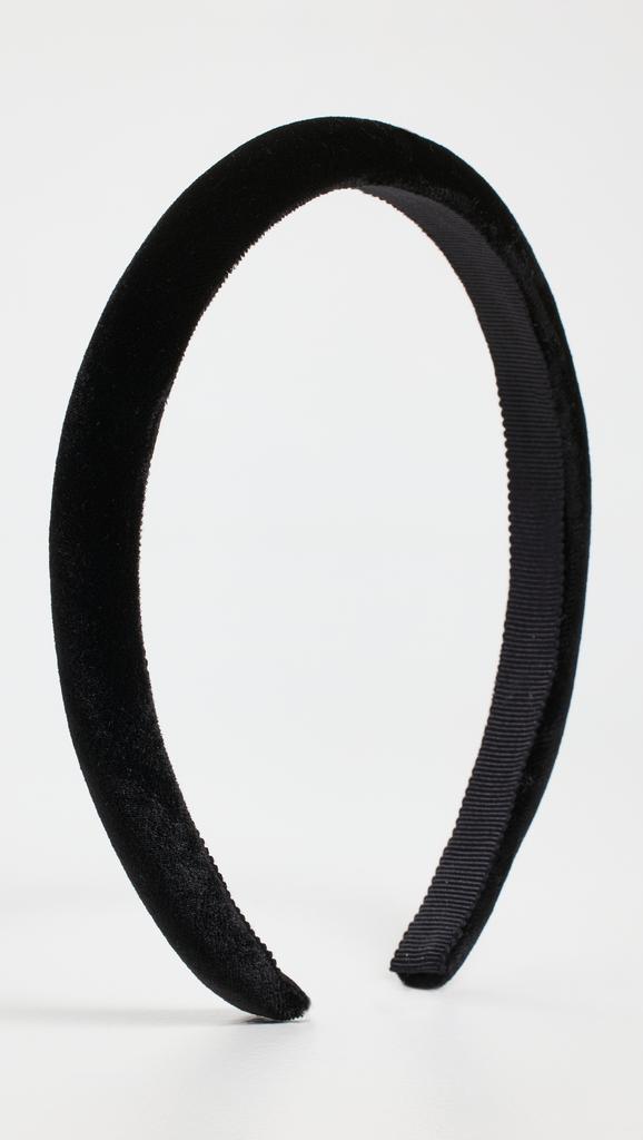 Jennifer Behr Tiana Headband In Velvet