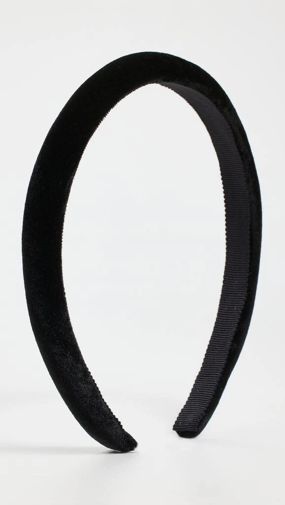 Jennifer Behr Tiana Headband In Velvet 1