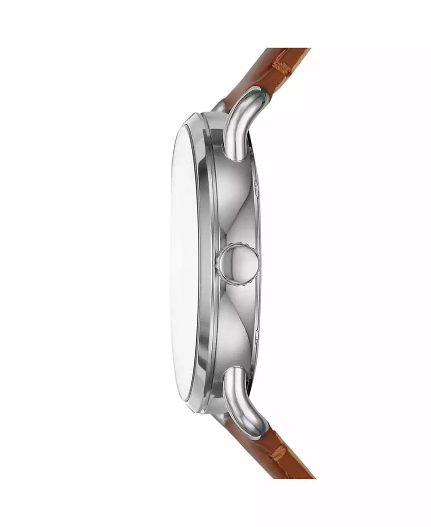 Fossil Men's Copeland Brown Leather Strap Watch 42mm 2