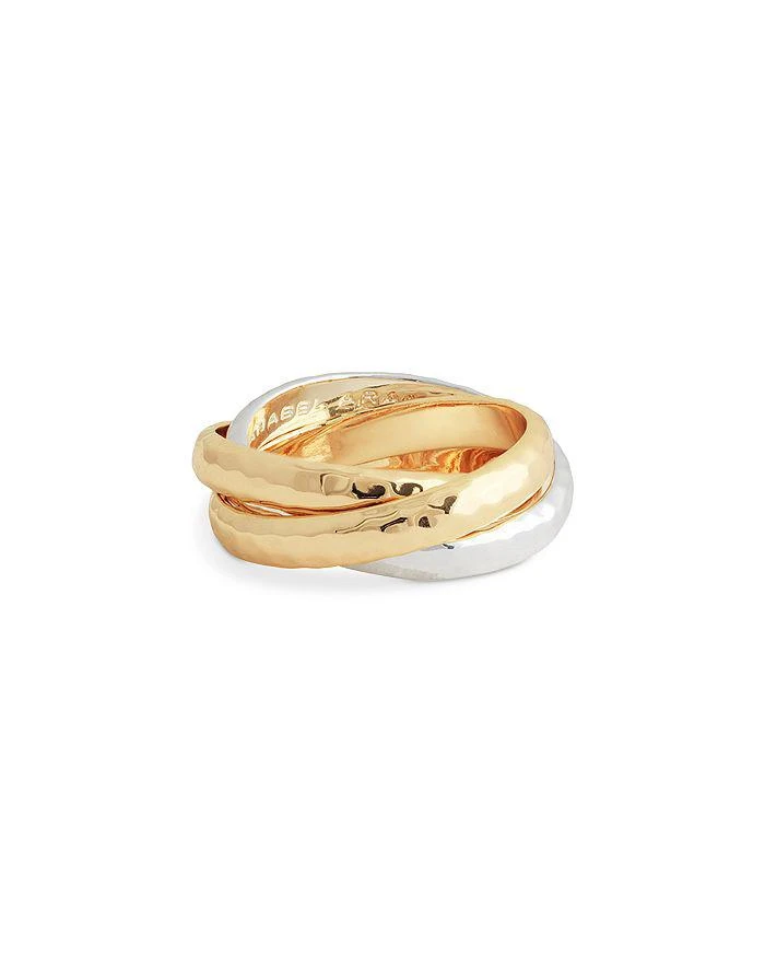Anabel Aram Farrier 18K Yellow Gold Plated 
Sterling Silver Triple Band Ring