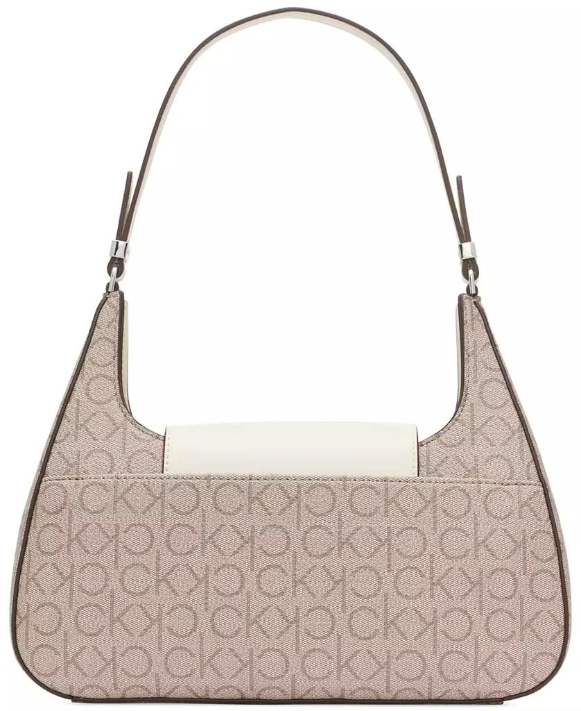 Calvin Klein Becky Signature Turnlock Shoulder Bag 5