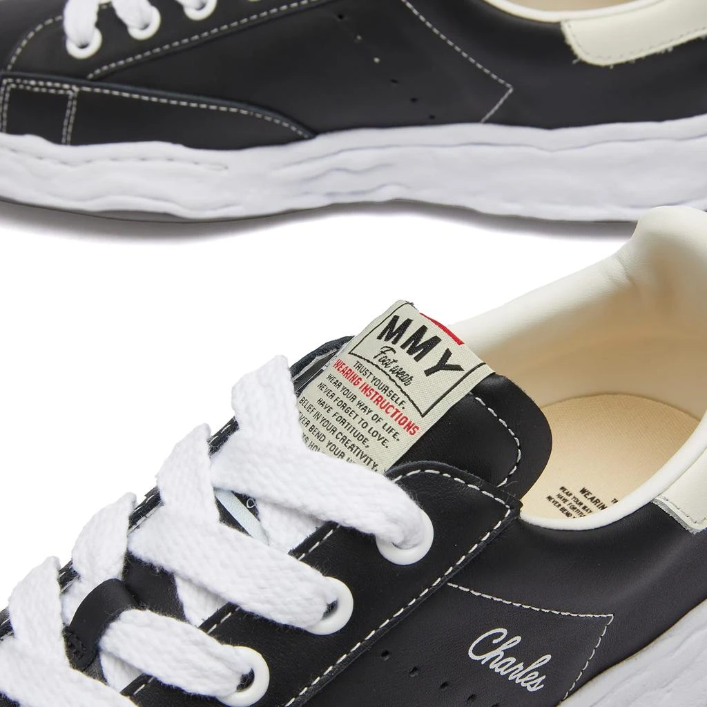 Maison MIHARA YASUHIRO Maison MIHARA YASUHIRO Charles Original Sole Low Leather Sne 3