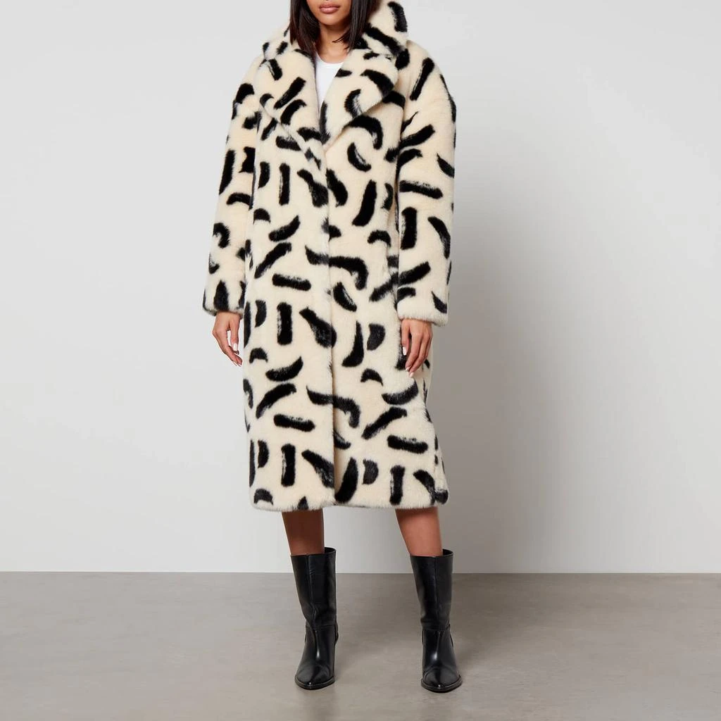 Jakke Jakke Katie Printed Faux Fur Coat 1