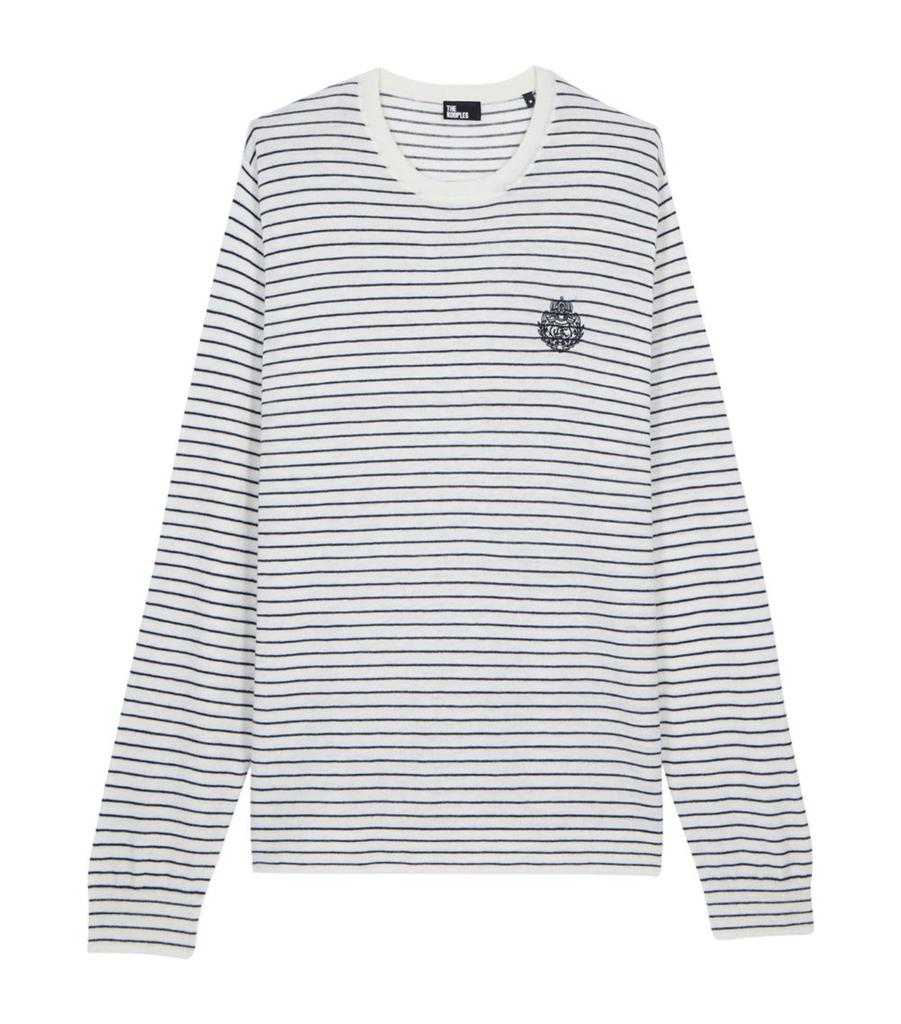 The Kooples Wool-Cashmere Striped Sweater