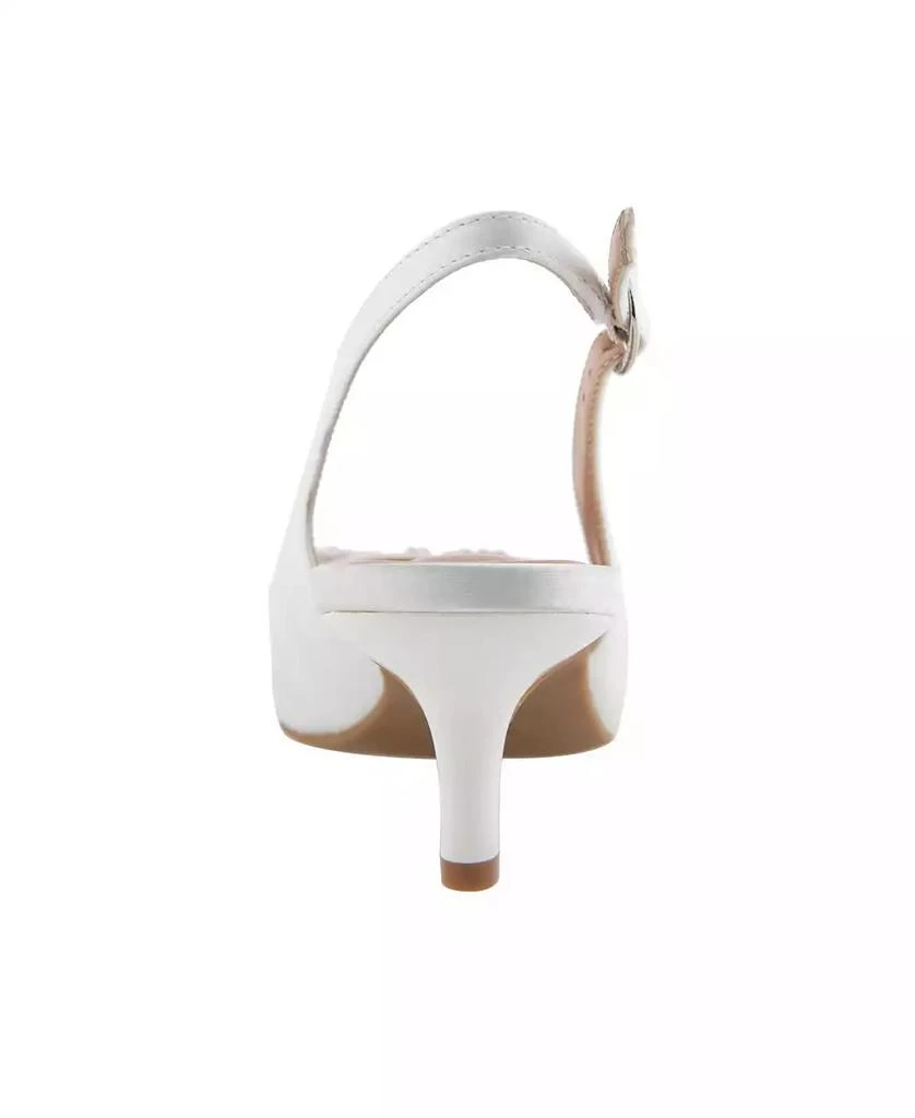 BCBG Women's Donna Slingback Bow Dress Pumps 3