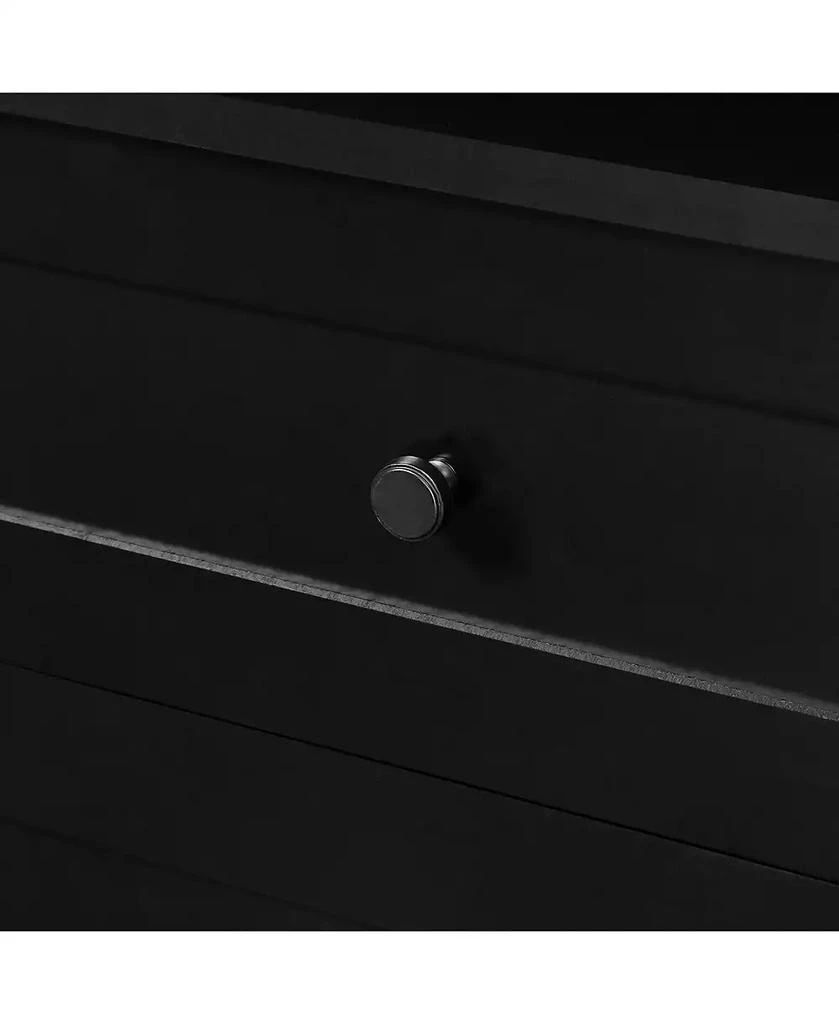 Slickblue Triangle Tall Cabinet with 3 Drawers and Adjustable Shelves for Bathroom and Kitchen 10