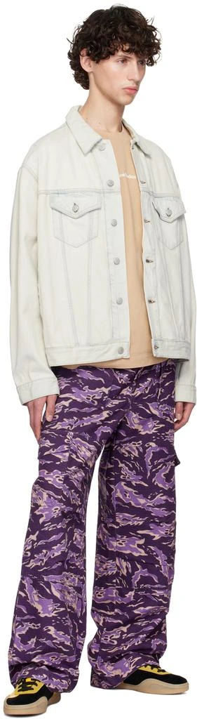 Acne Studios Yellow & Black Lace-Up Sneakers 5
