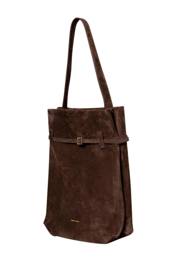 Manu Atelier Manu Atelier Tote Du Jour Belt-Detailed Tote Bag 3