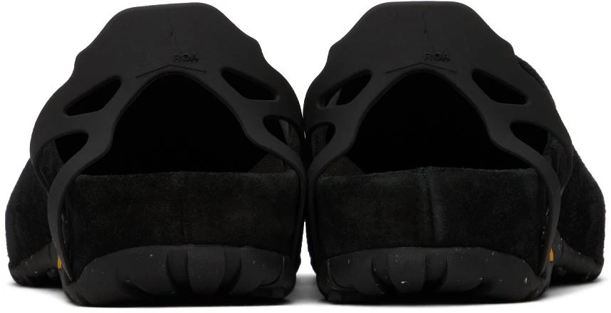 ROA Black Fedaia Mules 2